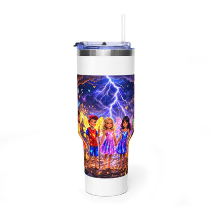 40oz Wind Fairies' Kids Tumbler — Vacuum Insulated Cup