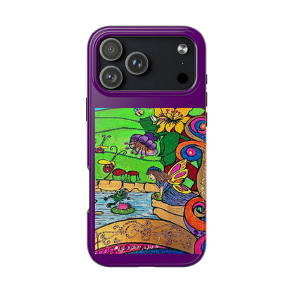 Tough Phone Case – Wind Fairies™ Whimsical Fantasy Art Cell Cover